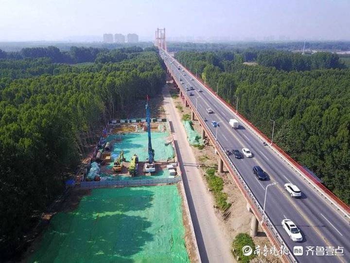 开工钻探,“创纪录”的济南新黄河大桥即将全面启动